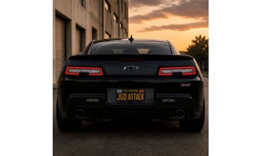Задние фонари диодные Chevrolet Camaro (2014-2015) стопы тюнинг фото