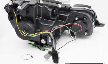 Фары передние с led габаритами MERCEDES Е W211 02-06 под заводской ксенон фото