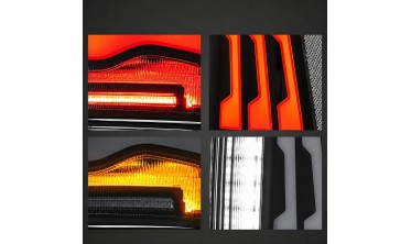 Задние фонари диодные RAM 1500 2009-2018 стопы тюнинг фото