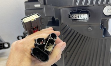 Led фари передні Ford F150 MK13 2017-2020 чорна тюнінг оптика фото