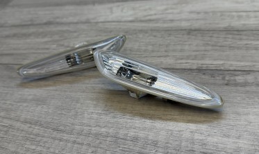 Хром повороти бічні в крило BMW E60, E61, E46 рест., X3 Е83 фото