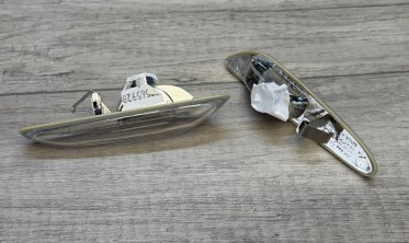 Хром повороти бічні в крило BMW E60, E61, E46 рест., X3 Е83 фото