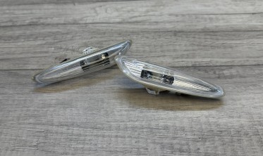 Хром повороти бічні в крило BMW E60, E61, E46 рест., X3 Е83 фото