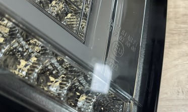 Фонари задние led bar Mercedes ML W164 smoke фото