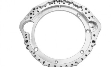Gearbox adapter plate (переходная плита) BMW V12 M70 M73 -  AUDI 01E 2.5 TDI фото