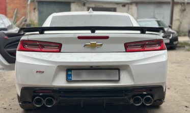 Універсальні насадки на глушник 2х101 мм подвійні круглі (нержавійка) фото