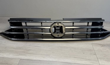 Решетка радиатора VW Tiguan MK2 2020-2024 хром R стиль фото