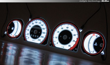 Плазменные накладки в щиток приборов Fiat Bravo, Brava, Marea  фото