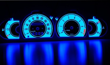 Тюнинговые накладки на шкалы приборов Fiat Uno вер. 2 фото