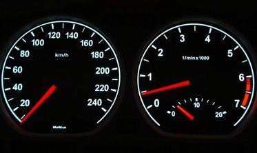 Светящиеся накладки на шкалы приборов BMW 3 E46 версия 1 фото