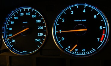 Тюнінгові шкали приладів BMW X5 E53/E38/E39 варіант 1 фото