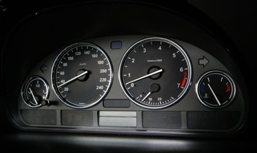 Тюнінгові шкали приладів BMW X5 E53/E38/E39 варіант 1 фото