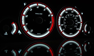 Тюнінгові накладки на панель приладів Honda Accord 1993-1998 вер. 1 фото