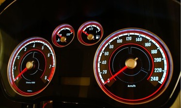 Тюнинговые накладки в щиток приборов Ford Focus 2 вер. 1 фото
