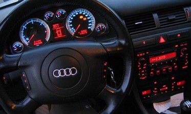 Тюнинговые шкалы приборов Audi  A6 C5 версия 1 фото