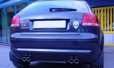 Модельный глушитель Ulter Audi A3 8P Hatchback (101-403/70RS) фото