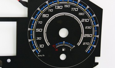 Плазмові накладки на панель приладів Renault Megane 2 вер. 3 фото