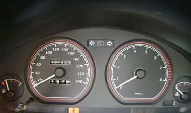 Накладки, що світяться, в щиток приладів Mitsubishi Carisma вар. 2 фото