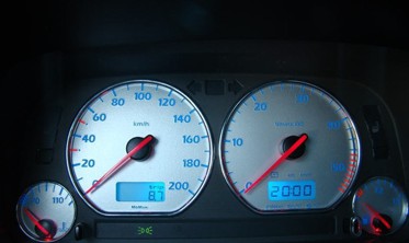 Накладки, що світяться в панель приладів Volkswagen Golf 3, Vento, Jetta 3, Polo 6N вар. 5 фото
