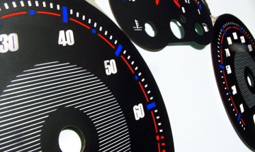 Накладки, що світяться, в щиток приладів Peugeot 307 вер. 1 фото