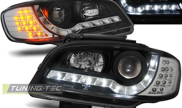Фари передні з діодними поворотами SEAT IBIZA 2, CORDOBA 1 рестайл фото