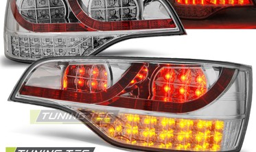 Хром фонари задние с диодами AUDI Q7  фото