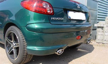 Модельний глушник Peugeot 206 CC 1,6i (121-312/26) фото