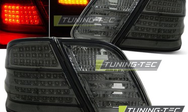 Тонированные фонари задние с диодами MERCEDES CLK W208 фото