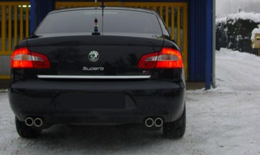 Модельный глушитель Skoda Superb II (125-412/70RS) фото