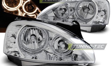 Тюнінгові фари передні OPEL CORSA C з кільцями фото