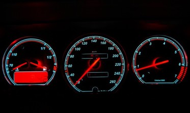 Тюнінгові накладки (встаки) в щиток приладів Volkswagen Corrado вар. 3 фото