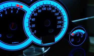 Тюнинговые накладки на панель приборов Opel Corsa C вер. 1 фото