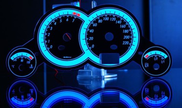 Тюнинговые накладки на панель приборов Opel Corsa C вер. 1 фото