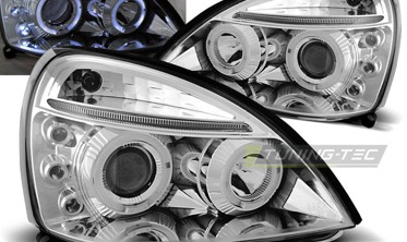 Линзованные фары передние RENAULT CLIO II 2001-2005 фото