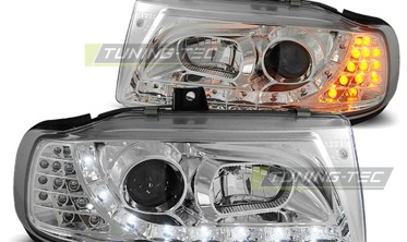 Передні фари з LED поворотами SEAT IBIZA 2, CORDOBA 1, VW Polo 6N sedan/kombi фото