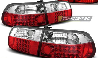 Светодиодные задние фонари HONDA CIVIC 5 хетчбек 3 двери фото
