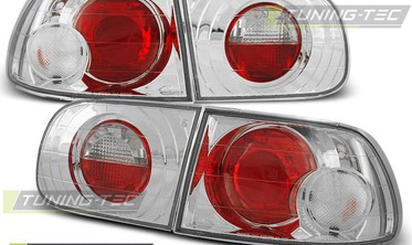 Хром ліхтарі задні HONDA CIVIC 1991-1995 3 двері фото