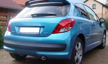 Модельный глушитель Peugeot 207 1,6 THP (121-116/10-1) фото