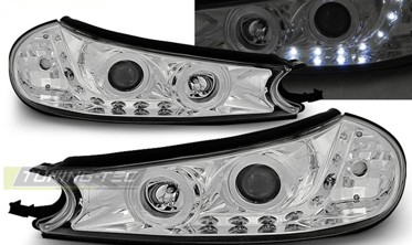 Передні фари з діодним рядком FORD MONDEO МК2 фото