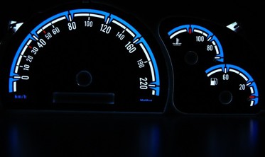 Светящиеся накладки на панель приборов Opel Vectra B вер. 3 фото