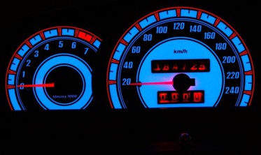 Плазмові вставки в щиток приладів Opel Vectra A вар. 3 фото