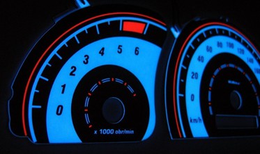 Тюнінгові накладки на шкали приладів Opel Vectra B післярестайл вер. 1 фото