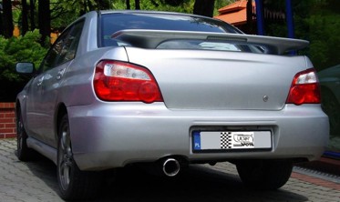 Модельний спортивний глушник Subaru Impreza WRX, STI фото