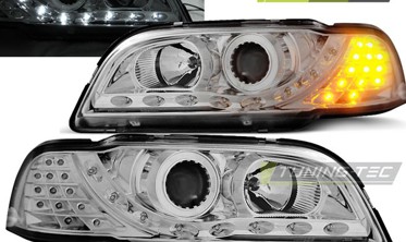 Тюнинг фары передние с диодами VOLVO S40 / V40 фото
