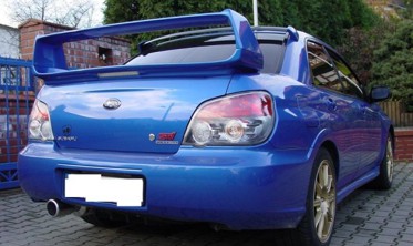 Модельний спортивний глушник Subaru Impreza WRX, STI фото