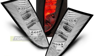 Хром фонари задние (диодные стопы) FORD FOCUS 1 НATCHBACK   фото