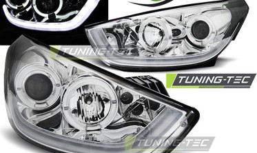Тюнинг фары передние с диодами HYUNDAI TUCSON IX35  фото