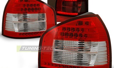 Тюнинговые диодные фонари (стопы) AUDI A3 8L хетчбек 1996-2000 фото