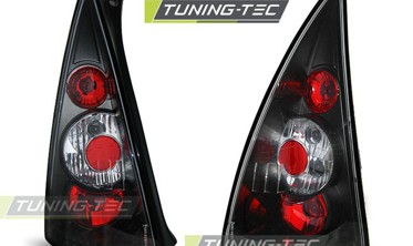 Черные задние фонари тюнинг CITROEN C3 фото