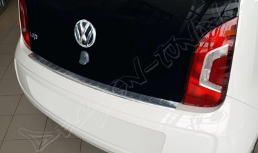 Накладка на бампер із загином Volkswagen UP 3D 5D фото